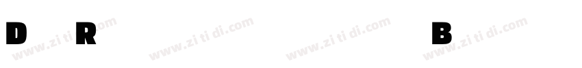 De Rotterdam Bold字体转换